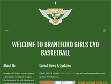 Tablet Screenshot of brantfordcyogirls.com